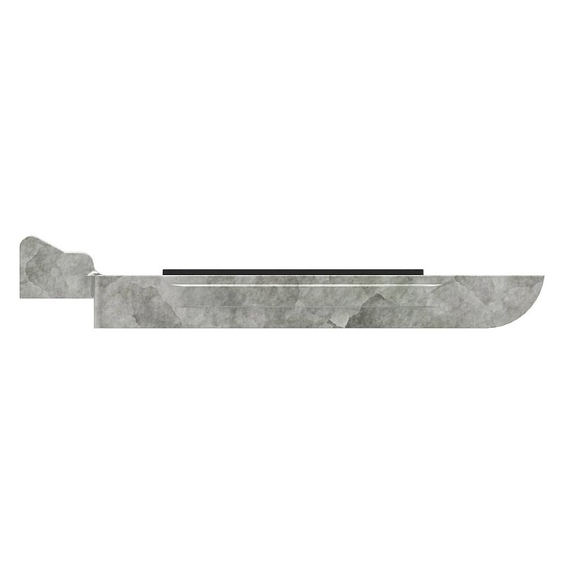 Sicherungsplatte für Mod. 35 , Zink roh