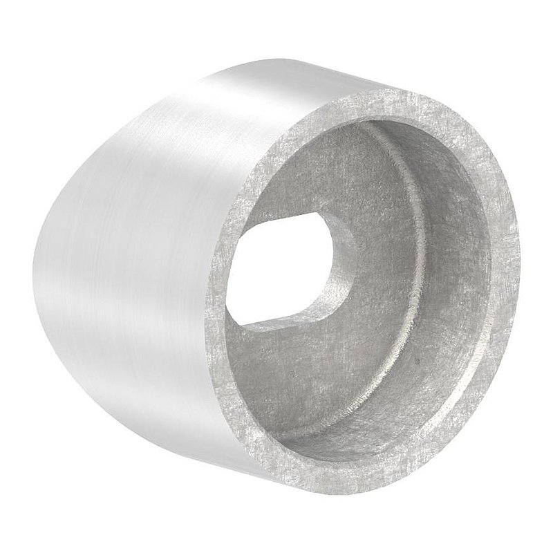 Adapterstück, Anschluss 42,4mm, V2A