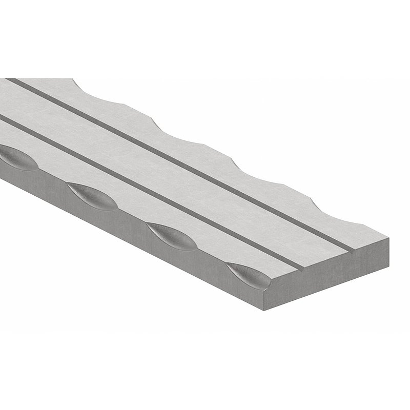 Flacheisen S235JR, 40x8mm, L: 3000mm