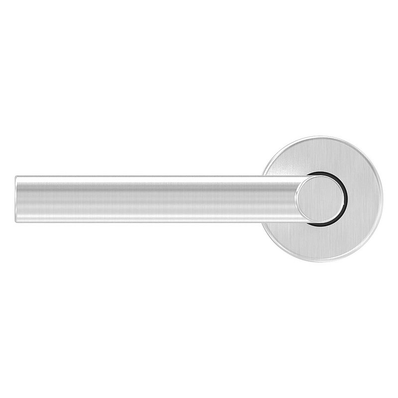 Türdrücker-Paar, drehbar, V2A