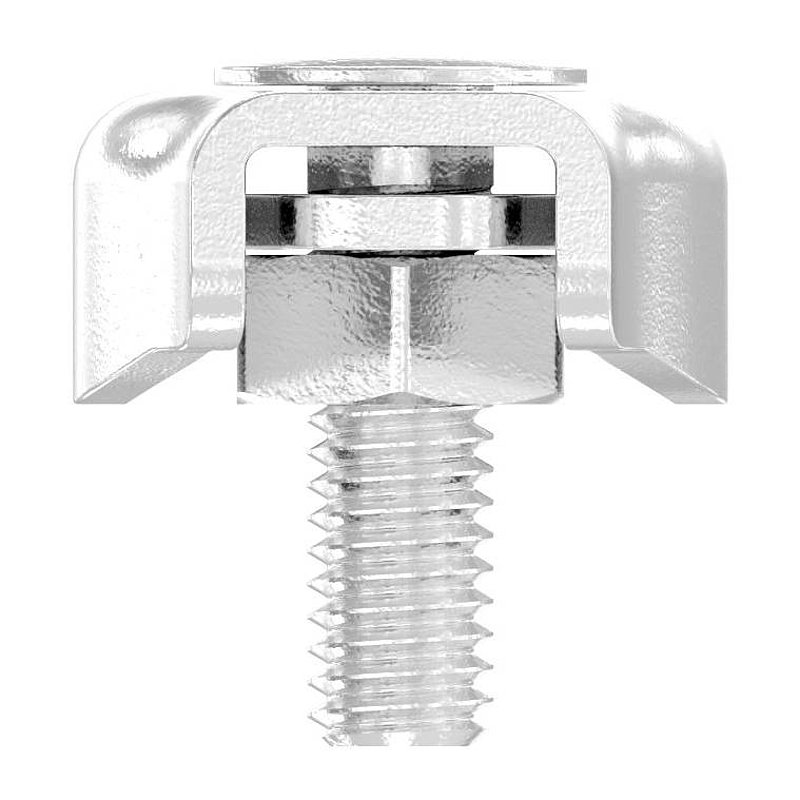 Serre-câble plat double pour câble 3mm, V4A