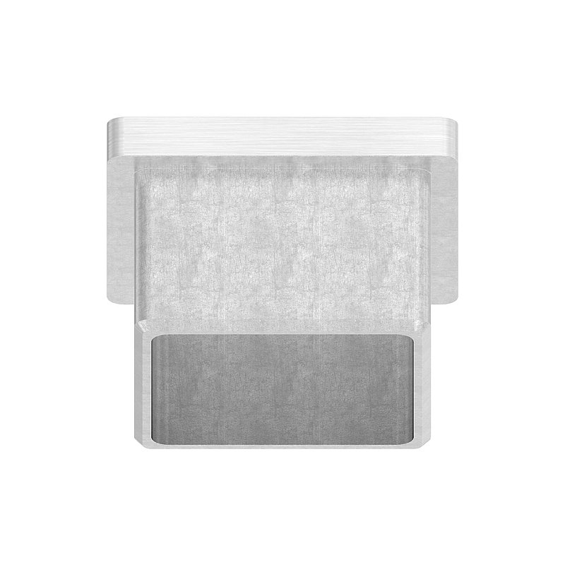 Einsteckkappe, für Rohr 40x40x3,0mm, V4A
