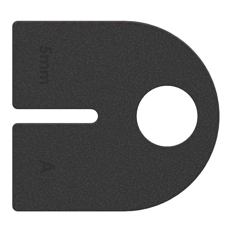 Rubber for Mod. 12, sheet metal 5mm