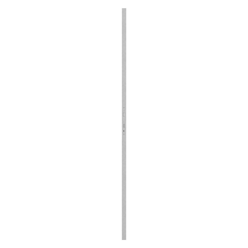 Lock tube incl. lock with 92 mm spacing, 40x40x2.0 smooth, 2000 mm, AISI304