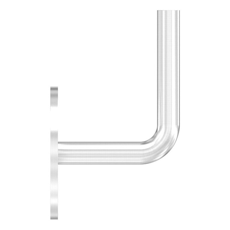 Handlaufhalter mit oben Innengewinde M6 (Ronde und Bügel verschweißt), V2A