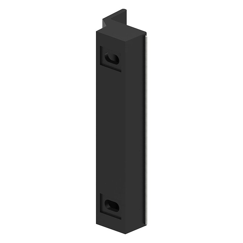 Anschlag für Gittertorschloss GTS 2, RAL 9005 schwarz