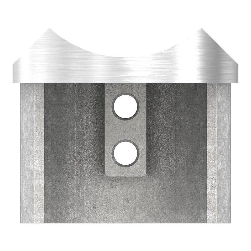 Adapter für Nutrohr-Anschluss 48,3mm, V4A