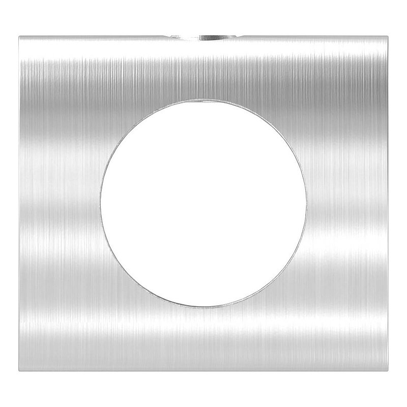 Support de lisse transversale (à monter entre deux fers plats) avec perçage Ø 12,2mm, V2A