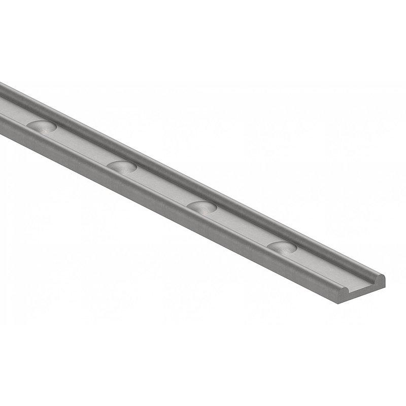 Hespeneisen S235JR, 30x8x4mm, L: 3000mm