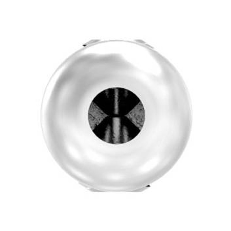 Threaded terminal for self-assembly, for 4mm cable, AISI304