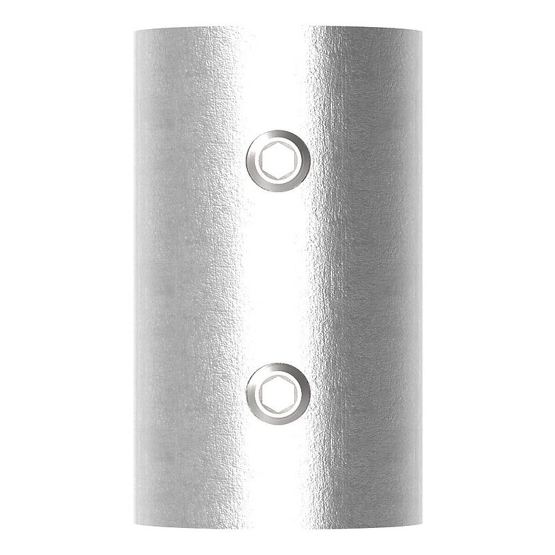 Verbindungshülse für Rohr 42,4x2,5mm, V2A