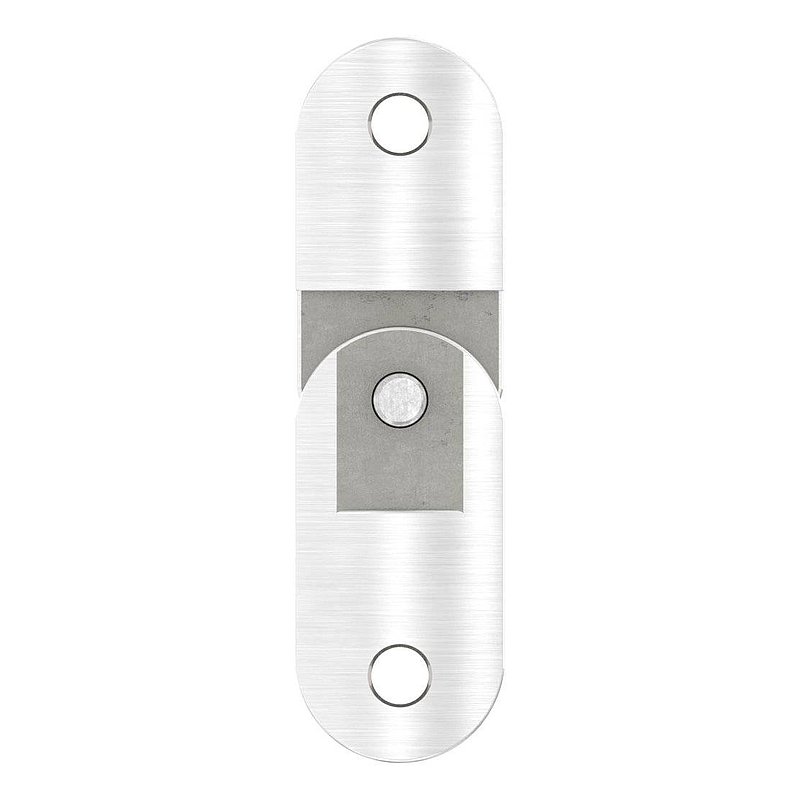 adjustable handrail connection plate, 42.4 mm, AISI304