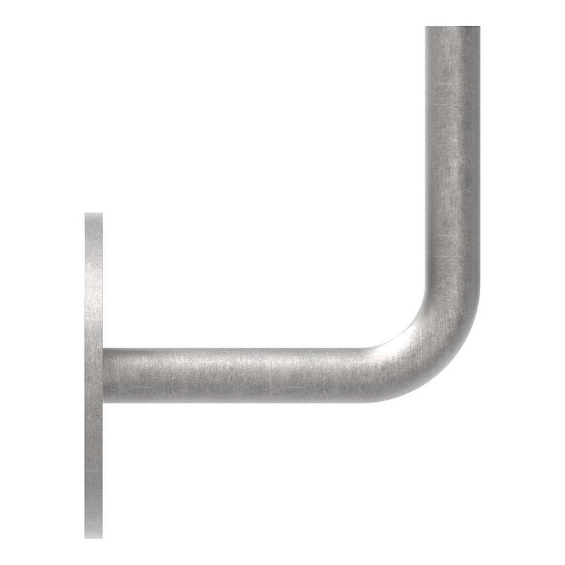 Handlaufträger mit Ronde flach, 70x4mm