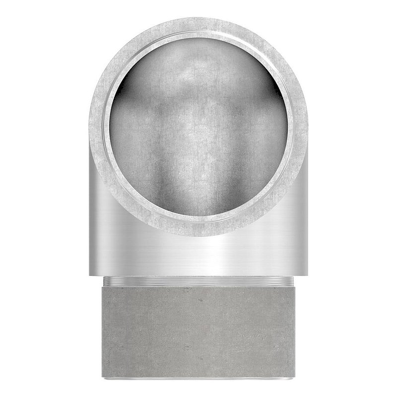 Rohrbogen 90° eng, für Rohr 42,4x2,5mm, V2A