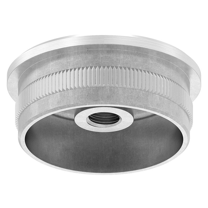Rohrabschlussstopfen für Rohr 42,4x2,0mm, V2A
