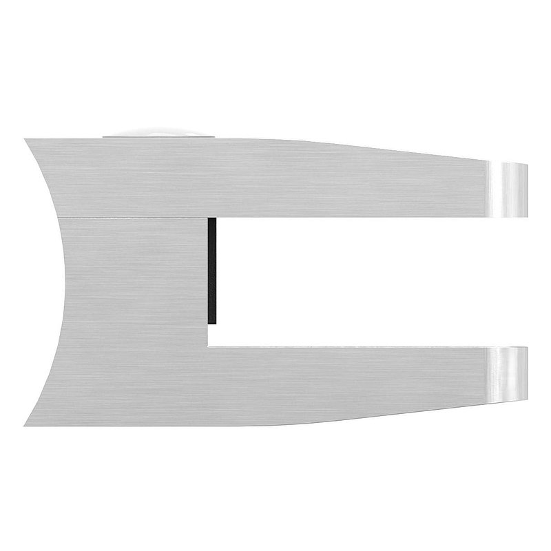 Pince à verre modèle 14, jonction: 60,3mm, V4A