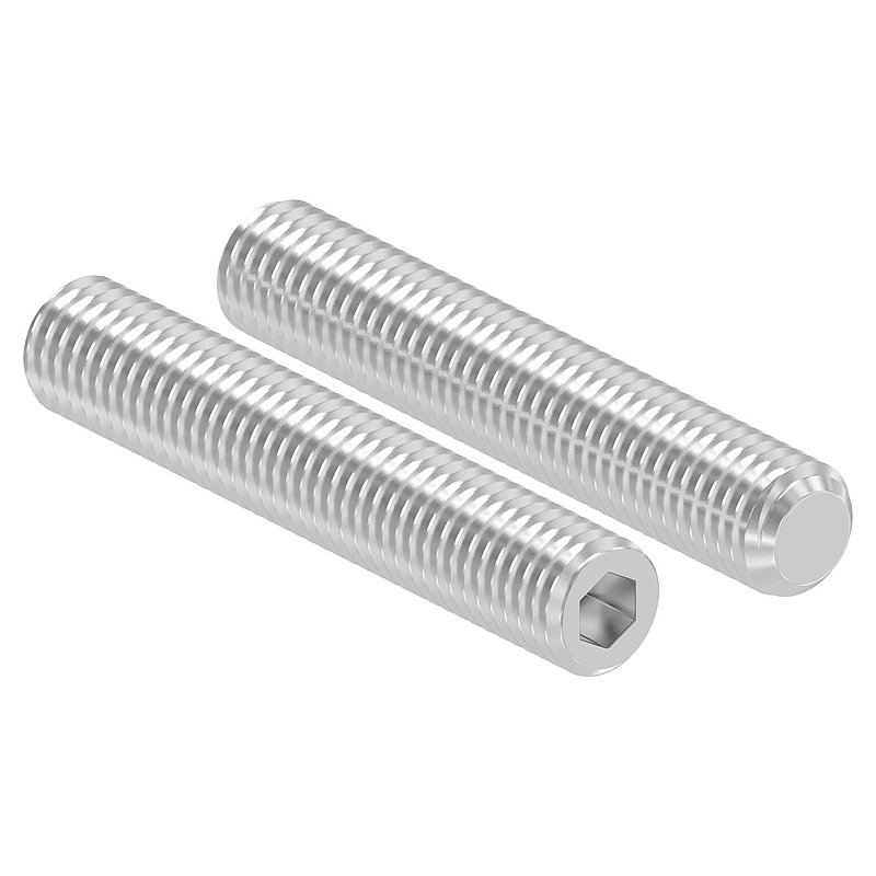Gewindestift M12x70, V2A, DIN 913 / ISO 4026
