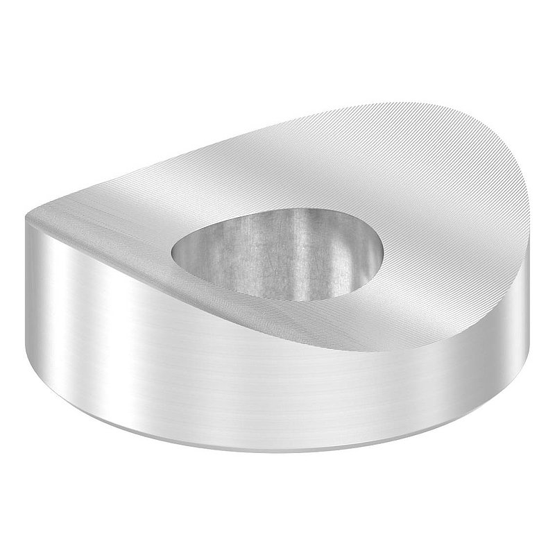 Ausgleichsstück für Rohr 42,4mm, Ø 25mm, V2A