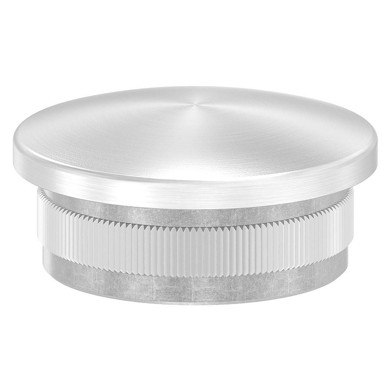 Rohrabschlussstopfen, für Rohr 42,4x3,0mm, V2A