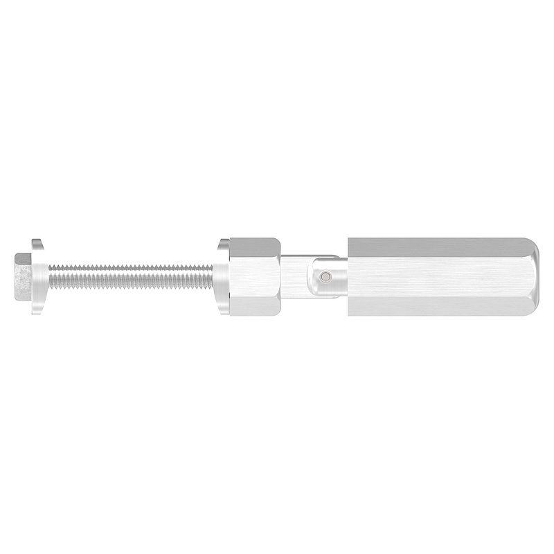 Gewindeterminal zur Selbstmontage, Seil 5mm, V2A