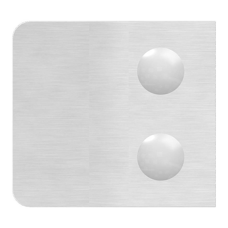 Glass clamp Mod. 34, connection: 60.3mm, AISI304