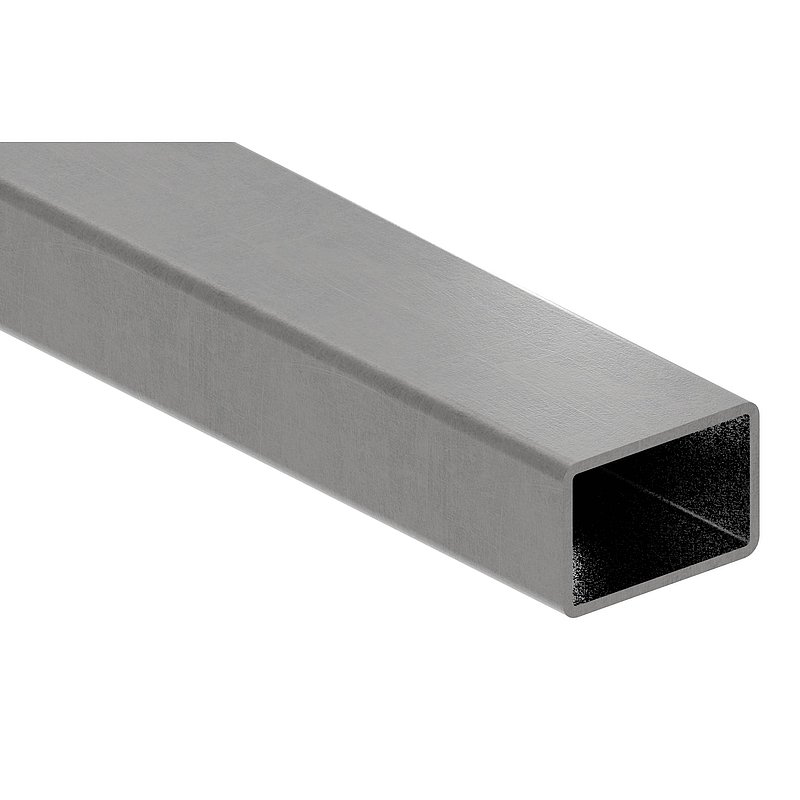 Rechteckrohr S235JR, 60x40x3mm, L: 6000mm