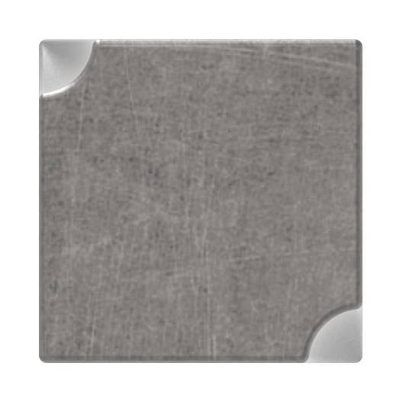 Vierkant 12x12mm gehämmert, L=3m