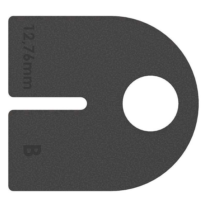 Gummi für Mod. 25, VSG-Glas 12,76mm