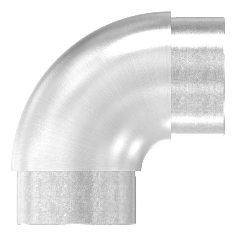 Tube coudé à 90° étroit, pour tube Ø 48,3x2,0mm, V2A