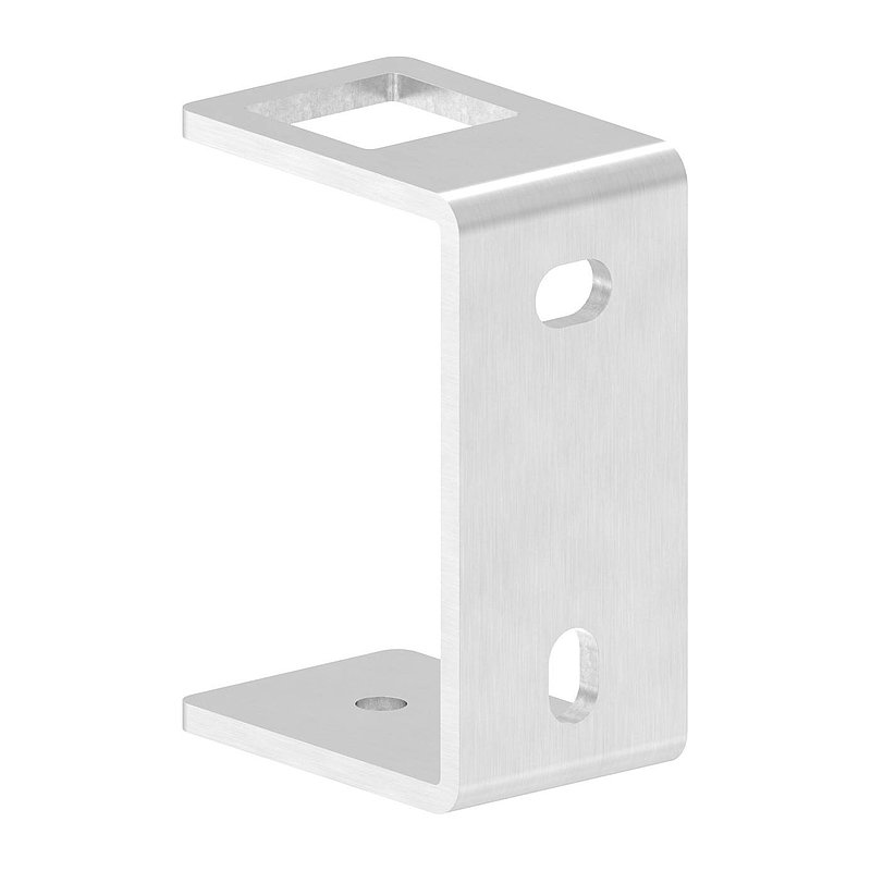 Wandbefestigung für Geländerpfosten 40x40mm, V2A