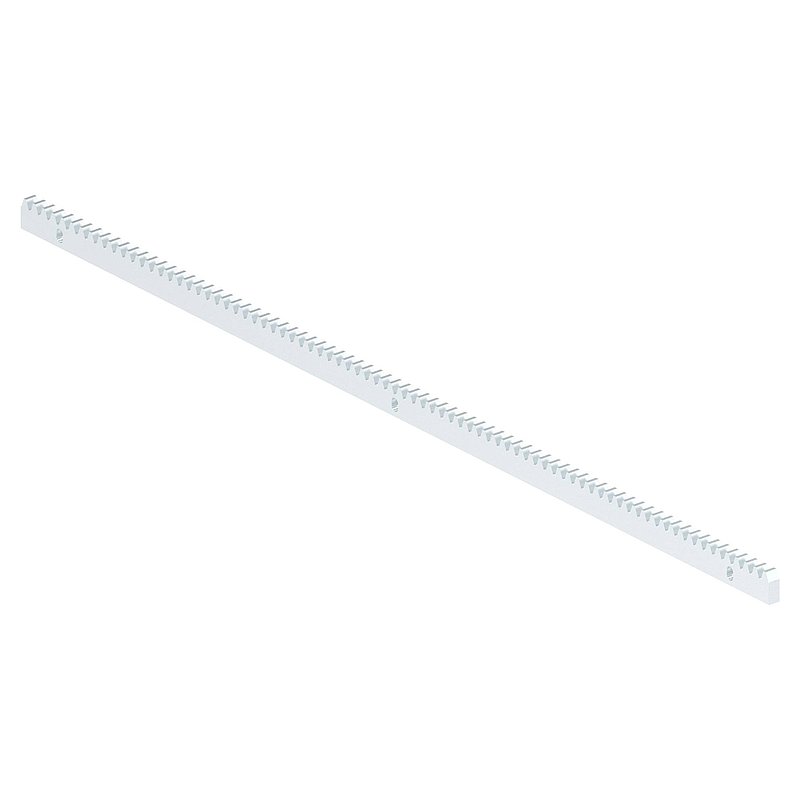 rack 30 x 12 mm, length 1m, incl. mounting material, galvanised