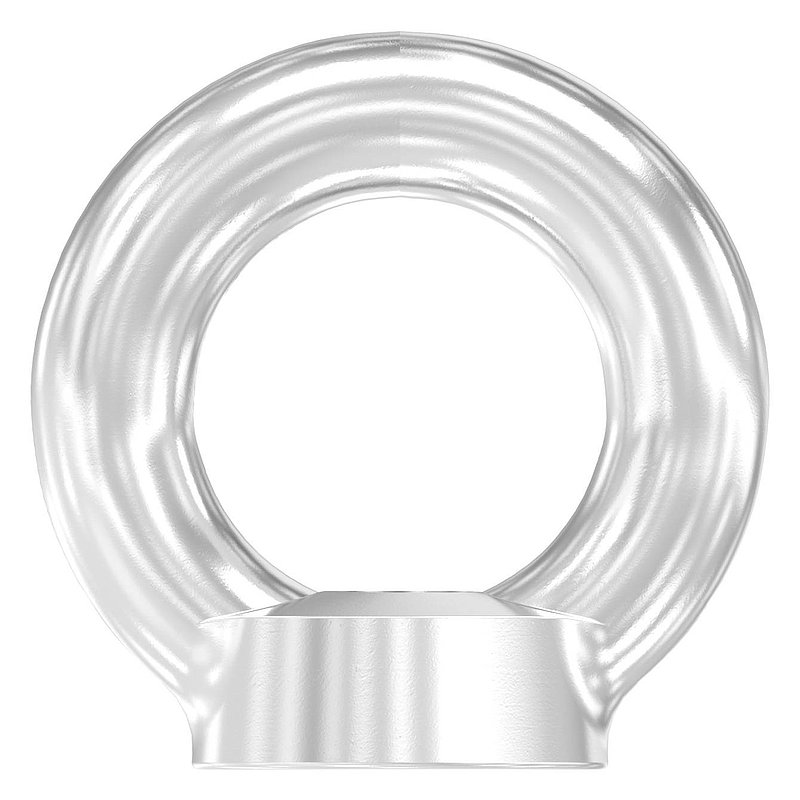 Ringmutter mit Innengewinde 12mm, V4A