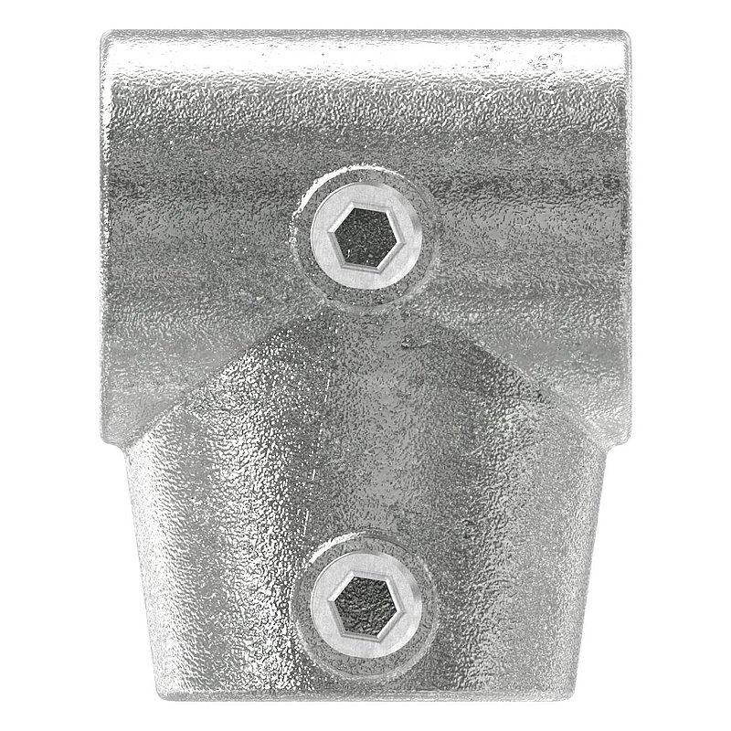Raccord en T court, inclinaison variable, pour tube Ø 48,3mm