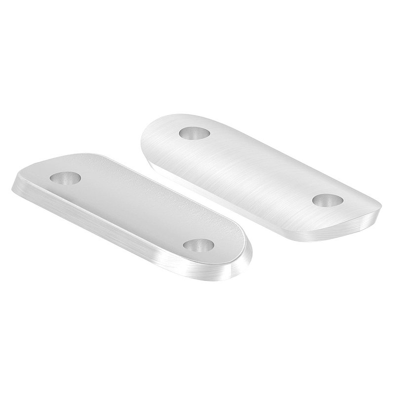 Handlaufanschlussplatte, 42,4mm, V2A