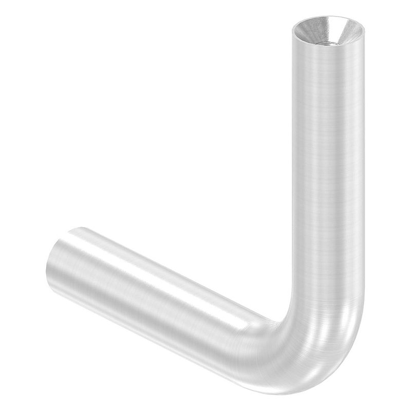 Étrier Ø 14mm, courbé à 90°, V2A