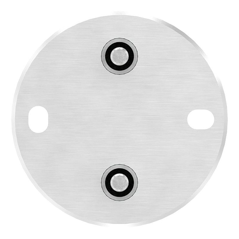 Wandbefestigung für Geländerpfosten 42,4mm, V2A