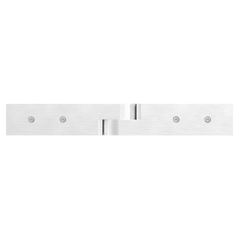 Glasverbinder, für Glas 12 - 12,76mm, verstellbar, V4A