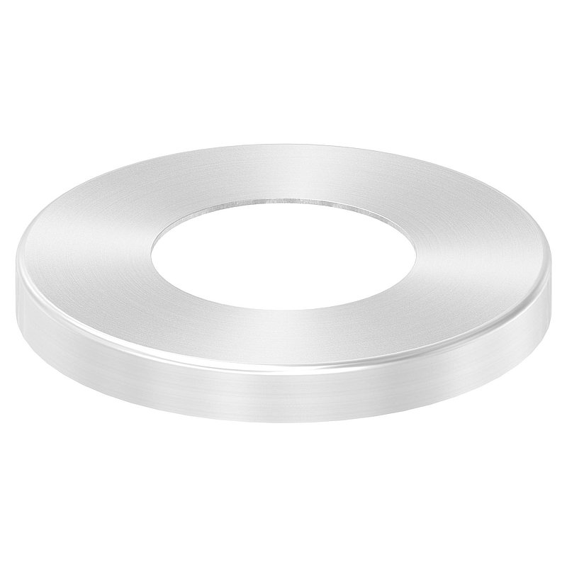 Abdeckrosette, 87x10mm, Bohrung 43mm, V2A