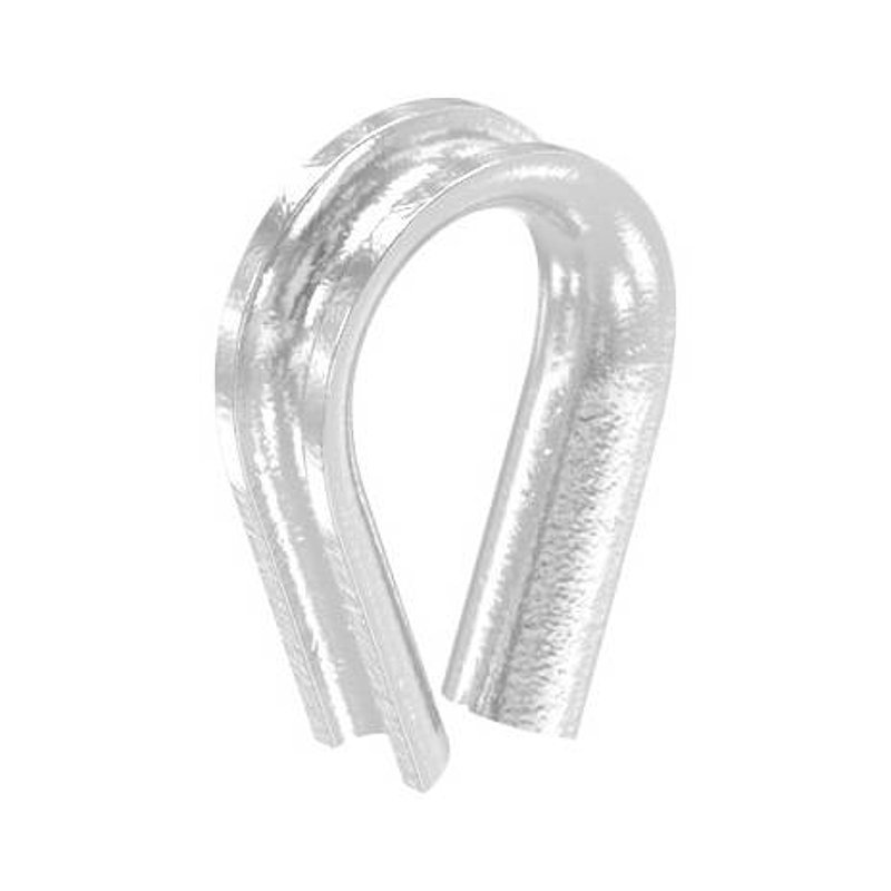 Cosse coeur pour câble 2mm, V4A