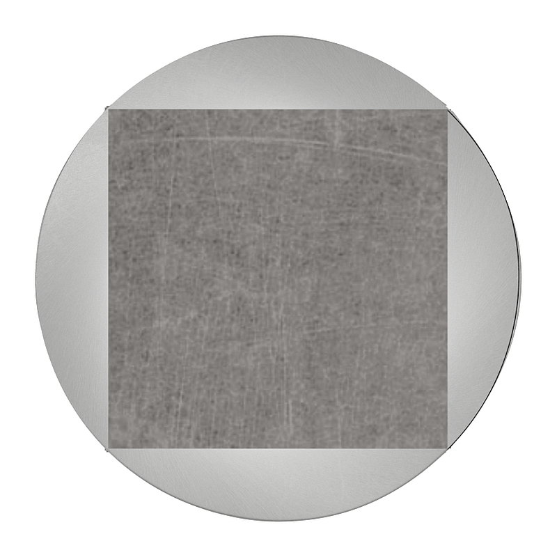 Vierkant 14x14mm, durchgehend gedreht, L: 3000mm