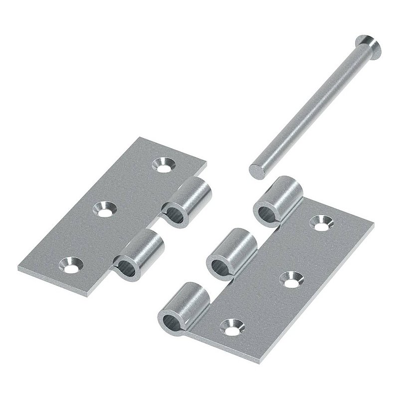 Scharnier 90x75mm mit herausnehmbaren Zapfen