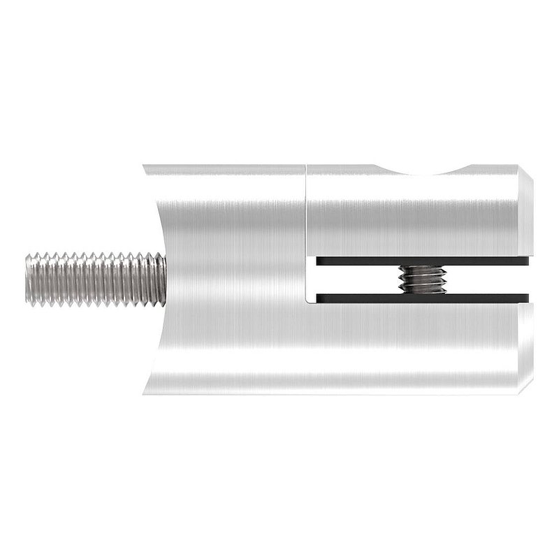 Blechhalter, Ø 25mm, Anschluss: 60,3mm, V2A