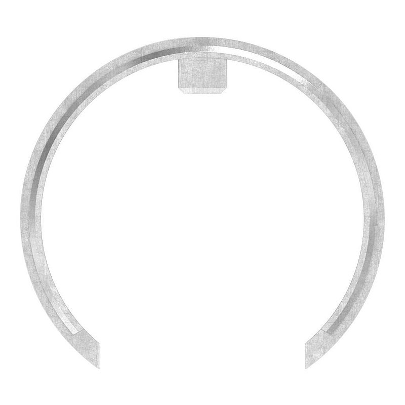 Tube connector for grooved tube 60.3x1.5mm, AISI316