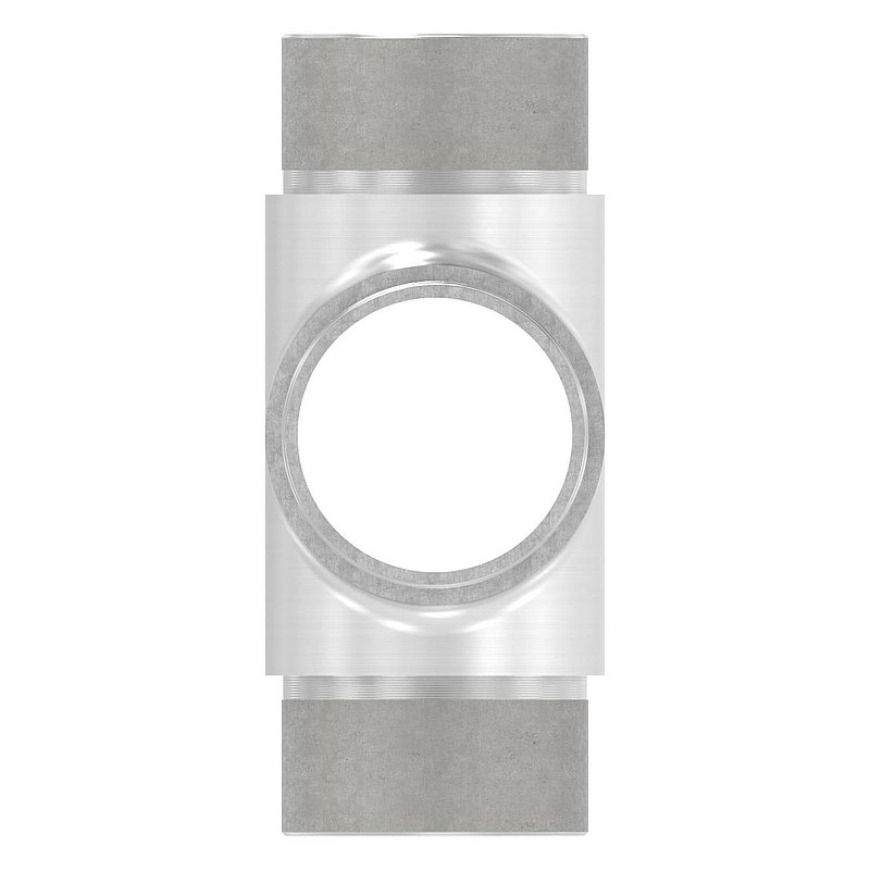 Kreuzstück, für Rohr 42,4x2,0mm, V2A