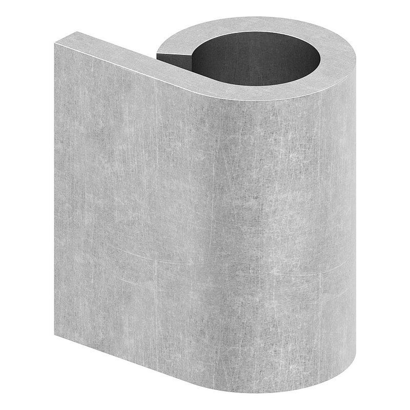 Anschweißband für Ø 16mm, L: 25mm
