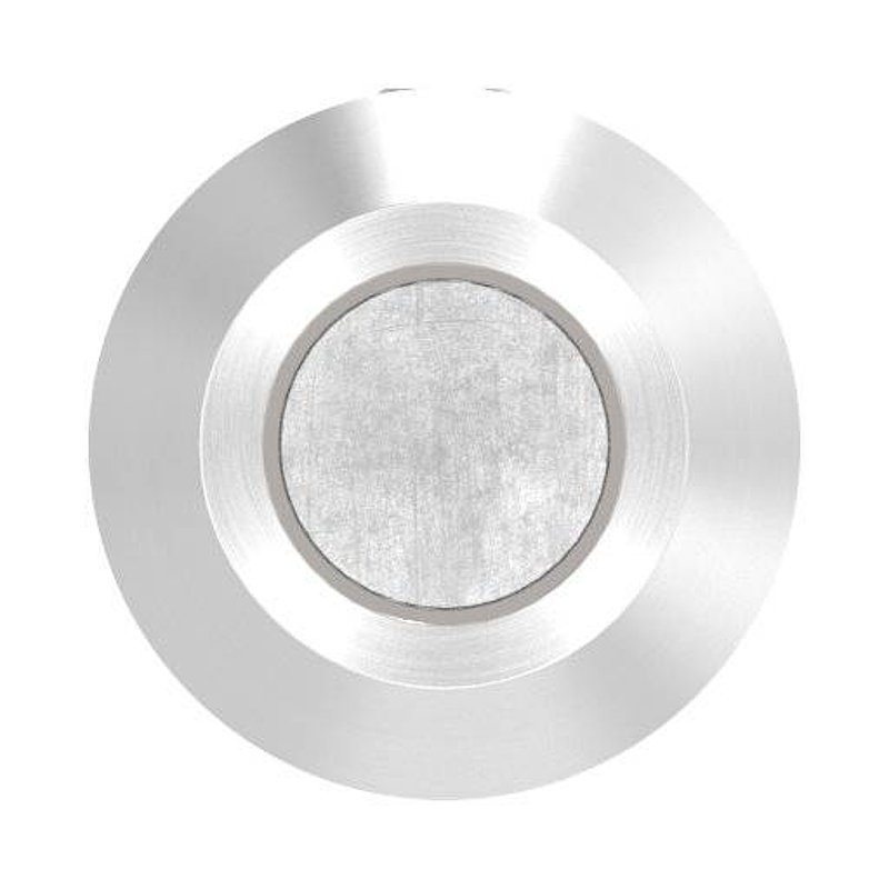 Cross bar holder with joint (for pushing from the front) 33.7 mm tube, 10.2 mm bore, AISI304