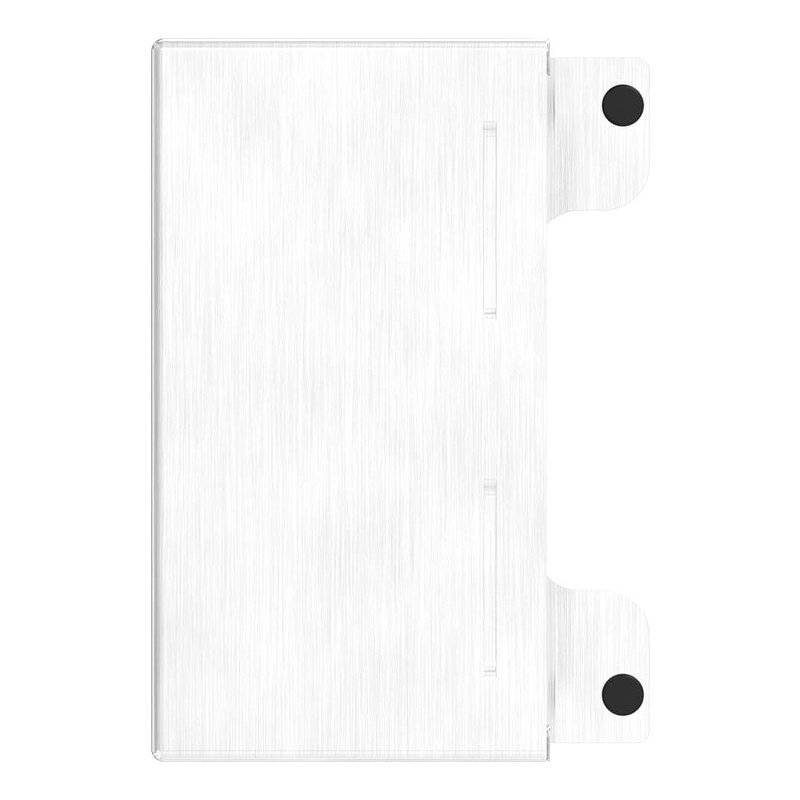 Gâche de serrure rectangulaire, acier inoxydable, à souder, 50mm, V2A