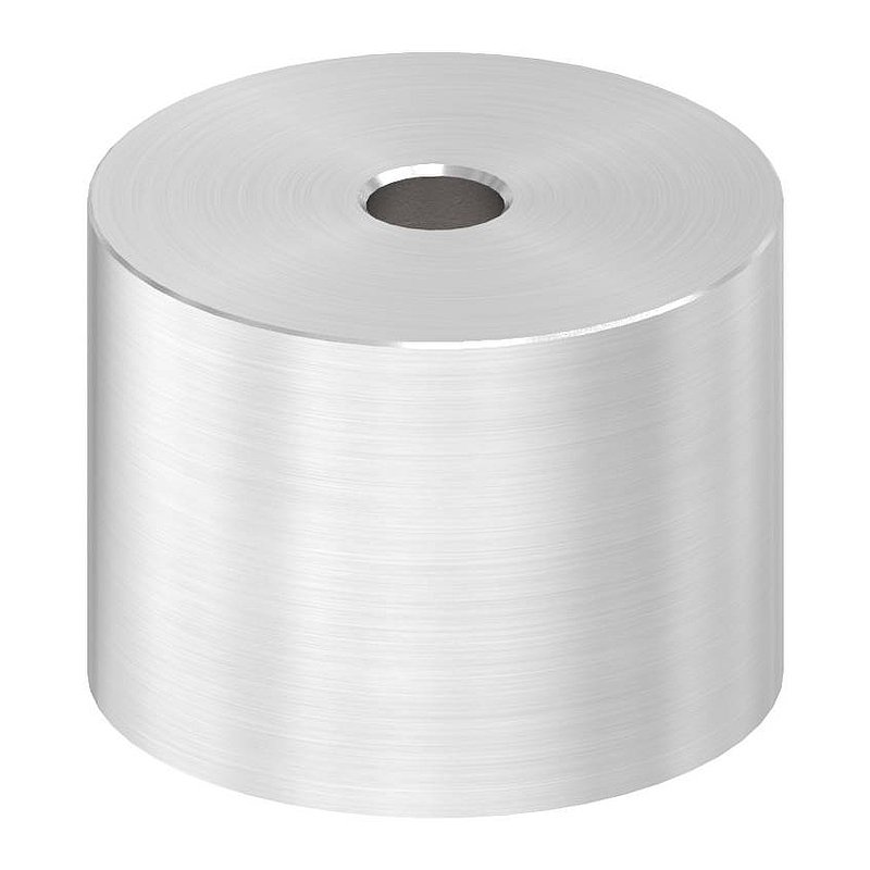 Entretoise Ø 40mm, avec trou de passage, ép.: 30mm, V2A