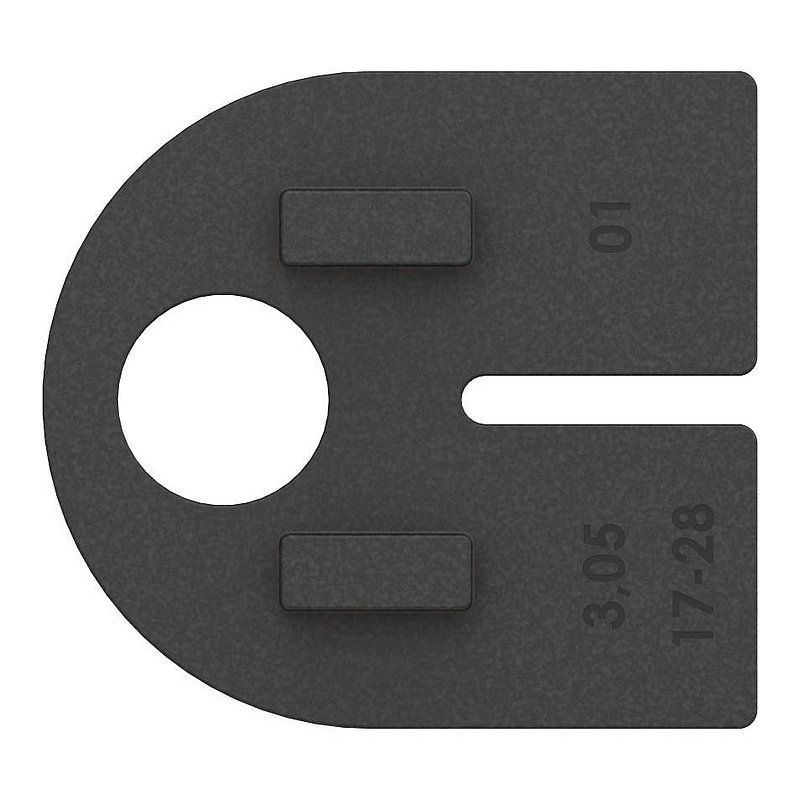 Rubber for Mod. 12, toughened safety glass 10mm