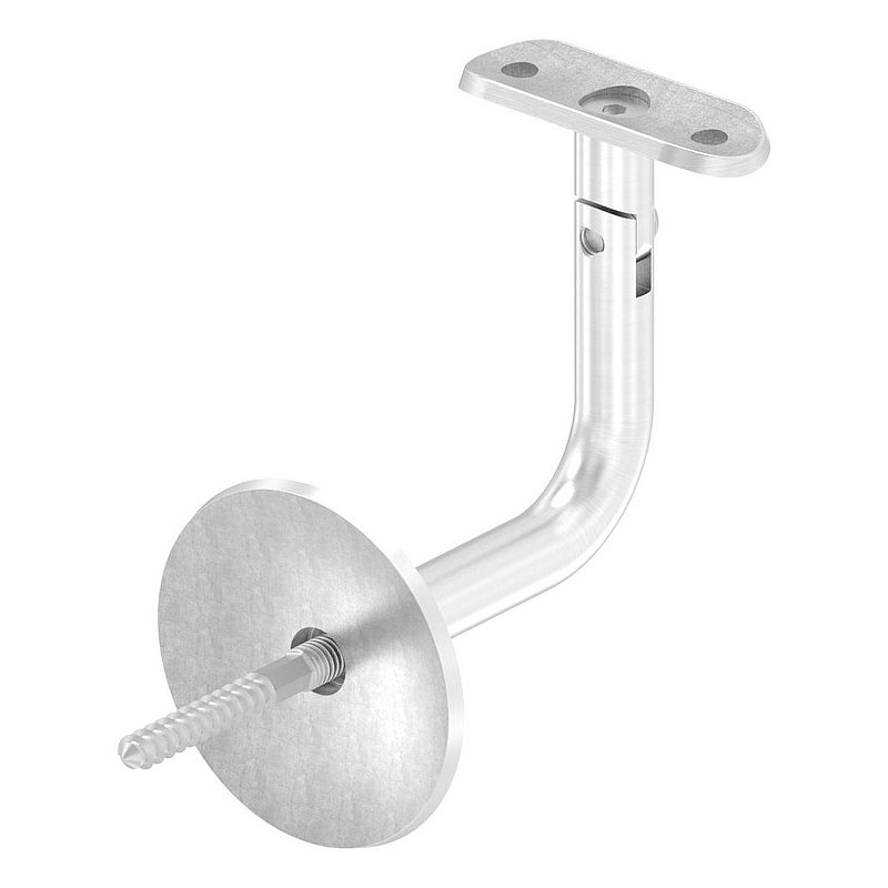 Handrail bracket with joint, handrail connection plate 42.4mm, AISI304